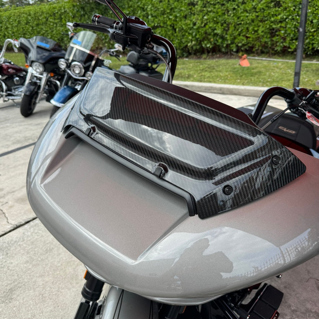 Carbon Visionary Carbon Fiber 2024 H-D Road Glide Windshield