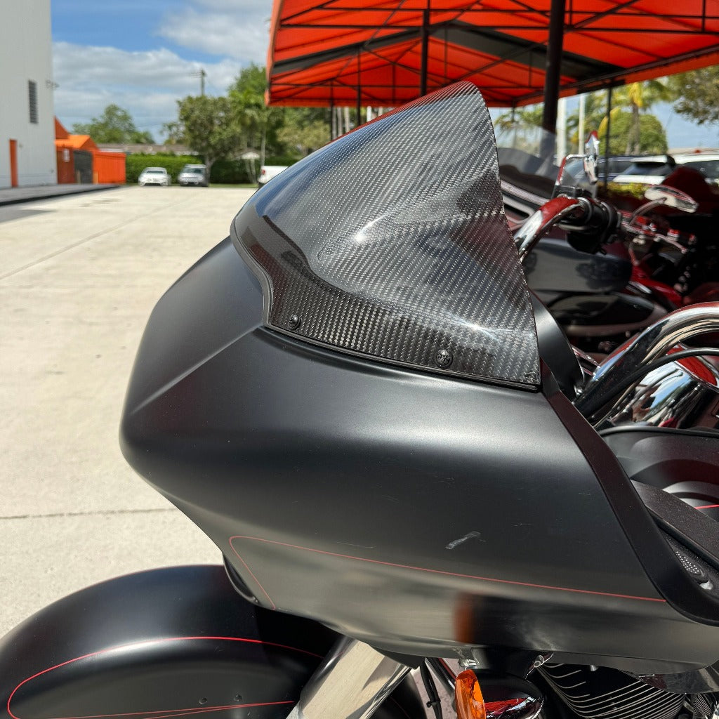 Carbon Visionary Carbon Fiber Road Glide King Of The Windshield