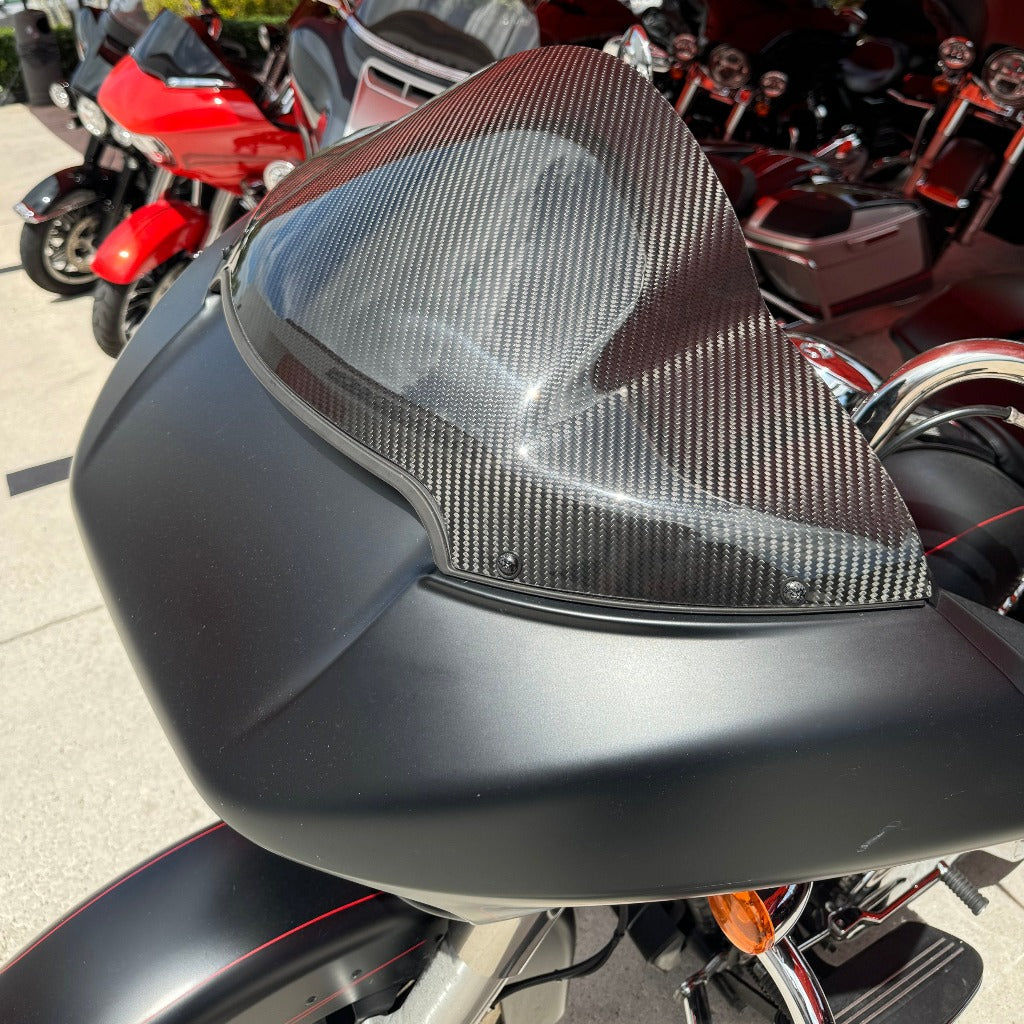 Carbon Visionary Carbon Fiber Road Glide King Of The Windshield