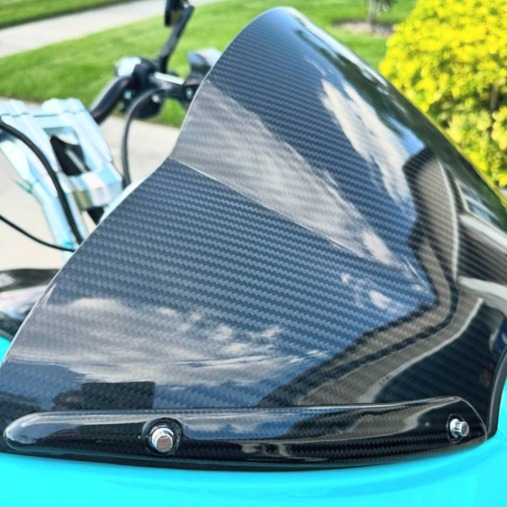 Carbon Visionary Carbon Fiber Road Glide King Of The Windshield