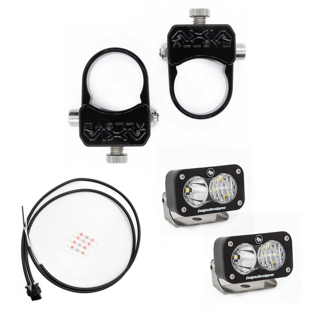 A10 Moto 1.25" Crash Bar Fog Light Kit