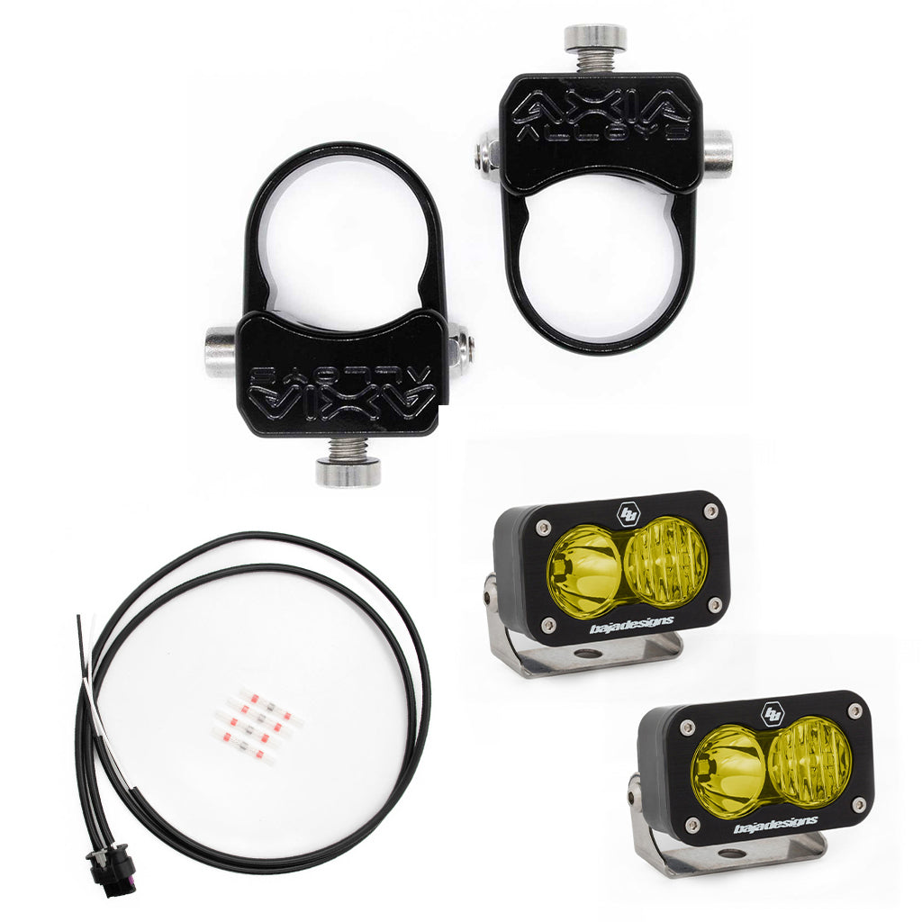 A10 Moto 1.25" Crash Bar Fog Light Kit