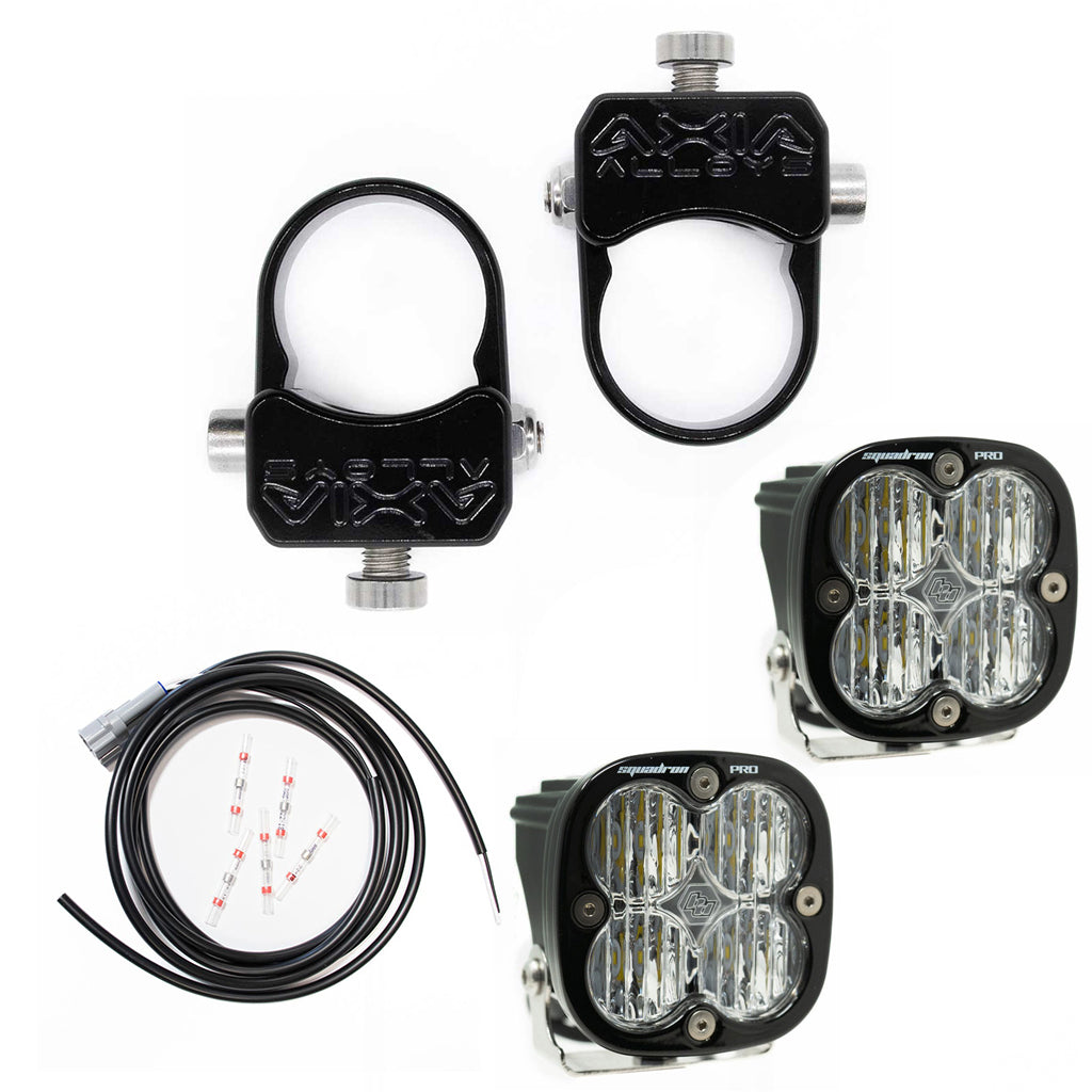 A10 Moto 1.25" Crash Bar Fog Light Kit