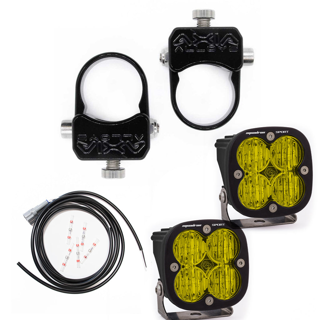 A10 Moto 1.25" Crash Bar Fog Light Kit