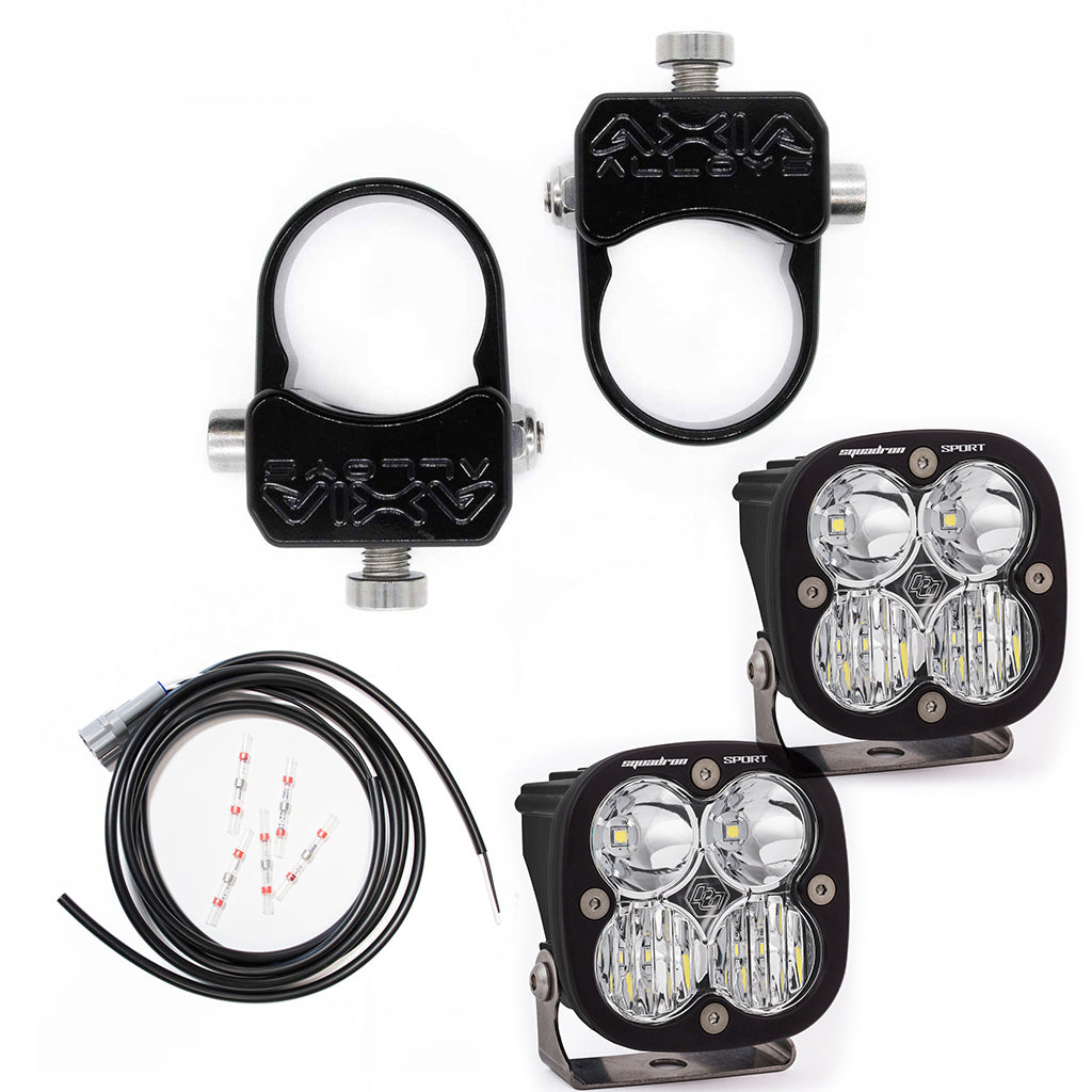 A10 Moto 1.25" Crash Bar Fog Light Kit