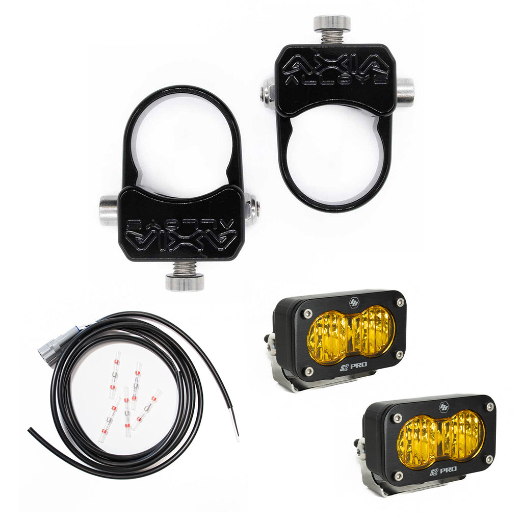 A10 Moto 1.25" Crash Bar Fog Light Kit