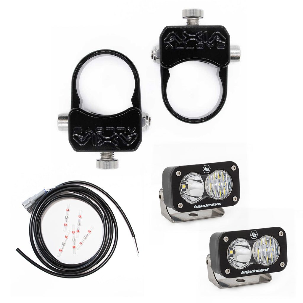 A10 Moto 1.25" Crash Bar Fog Light Kit