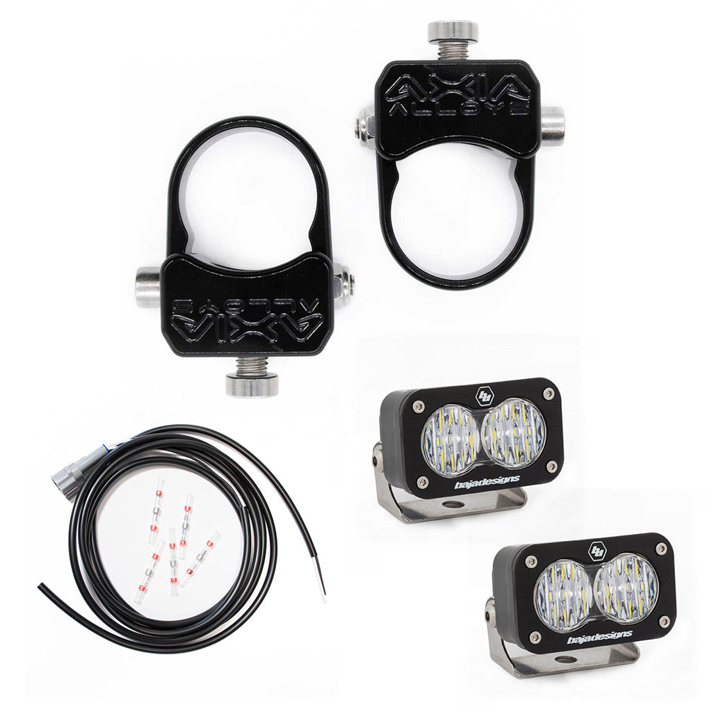 A10 Moto 1.25" Crash Bar Fog Light Kit