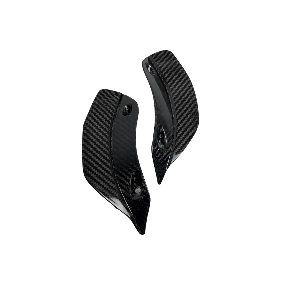 Carbon Visionary Carbon Fiber For Race Road Glide Side Wings Air Deflectors